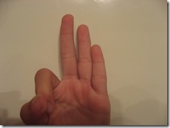 Digital number system hand pictures 037